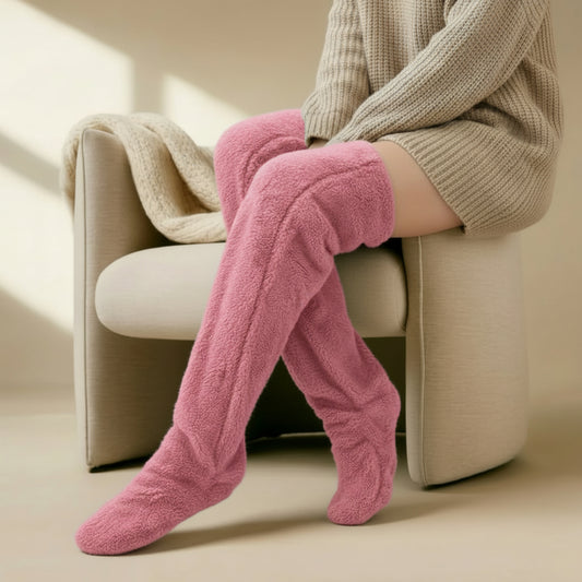 LittleBloom Cozy Over-Knee Socks